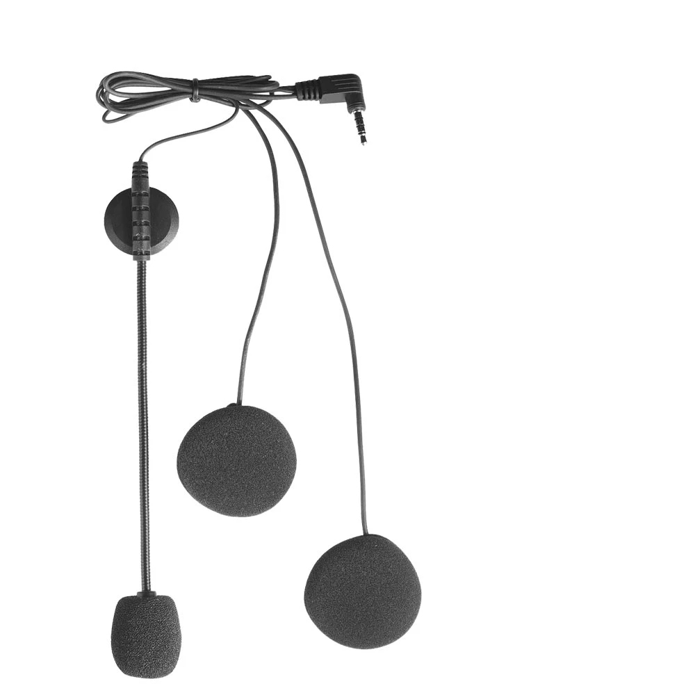 อุปกรณ์เสริมไมโครโฟนหูฟังขนาด  - Universal Motorcycle Helmet Intercom Headset บทวิจารณ์และราคา