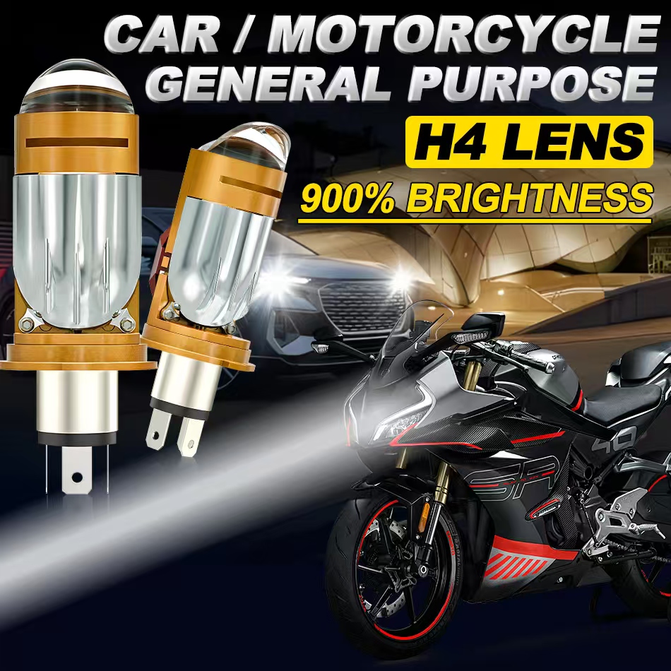 CAMOTO Bi LED เลนส์โปรเจคเตอร์ - Universal Motorcycle Led Headlight Projector บทวิจารณ์และราคา
