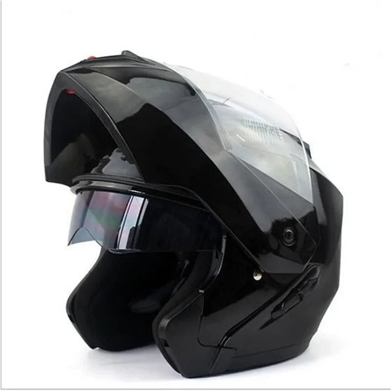 หมวกกันน็อคมอเตอร์ไซค์แบบโมดูล - Dual Visor Motorcycle Racing Helmet บทวิจารณ์และราคา