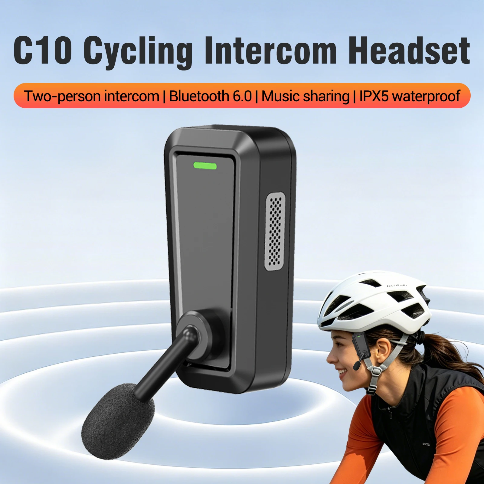 1/2 ชิ้น ชุดหูฟังอินเตอร์คอมสำ - Universal Motorcycle Helmet Intercom Headset บทวิจารณ์และราคา